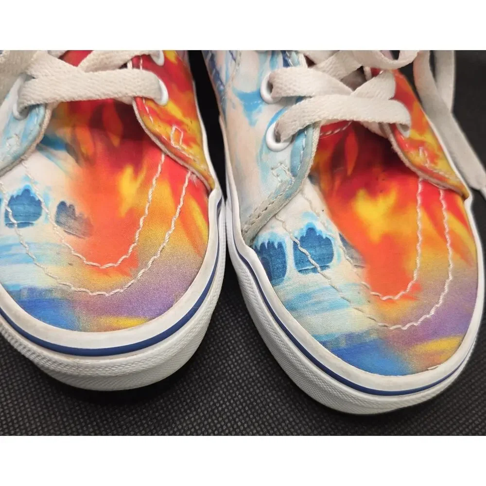 Vans X One Piece SK8 HI Sneakers 'Punk Hazard' VN0007NS448 Kids Size 2.5